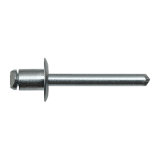 Заклёпки вытяжные стальные со стандартным бортиком St/St 3,2х10 мм DIN 7337